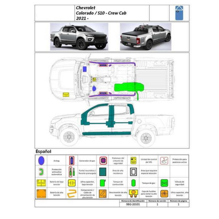 Chevrolet Colorado / S10 Crew Cab (>2021) - immagine 2