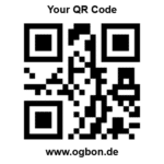 Individuell gestaltete QR- oder Barcode-Aufkleber, 20 Stück (45 × 45 mm) - Image 3