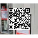 Individuell gestaltete QR- oder Barcode-Aufkleber, 20 Stück (45 × 45 mm) - Image 7